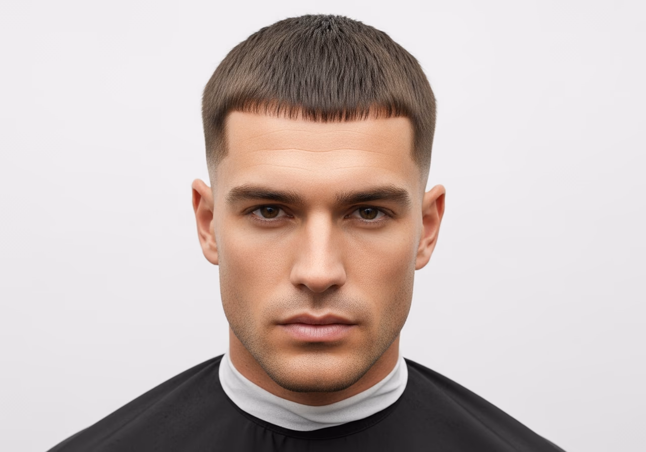 Burr Cut haircut for men 2026 - extremely short low maintenance