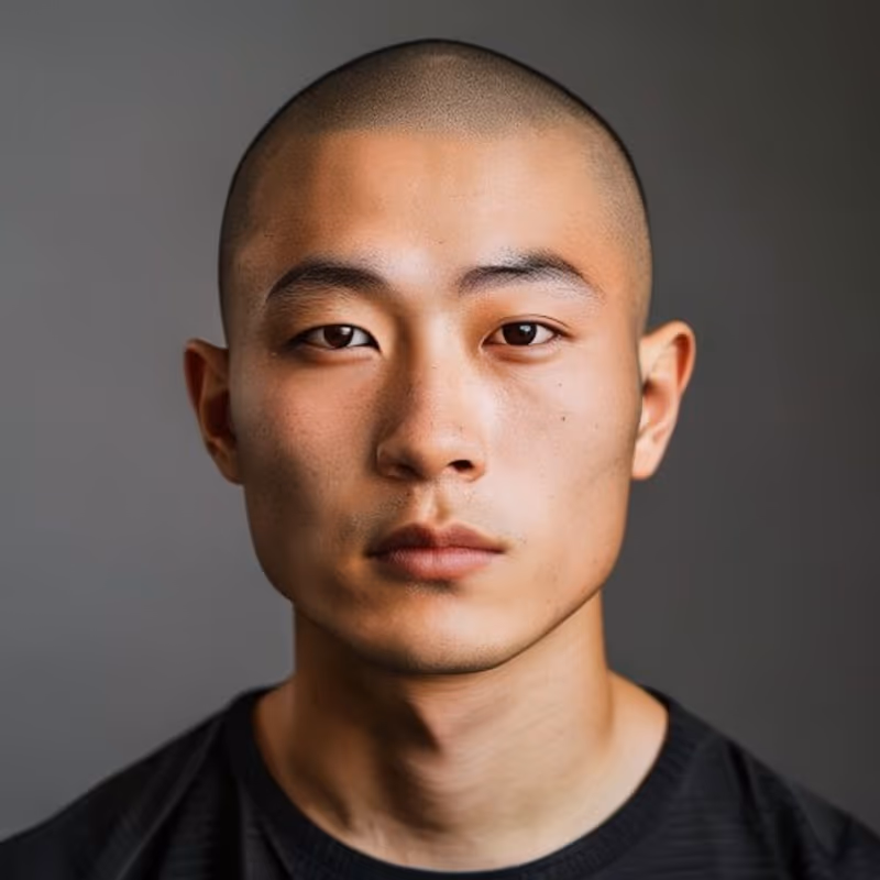 Skin Fade hairstyle for men 2026 — Asian Men Haircuts variation, best for Sharp, modern, high-contrast, modern barbering by Master Stylist Jessica Hamilton
