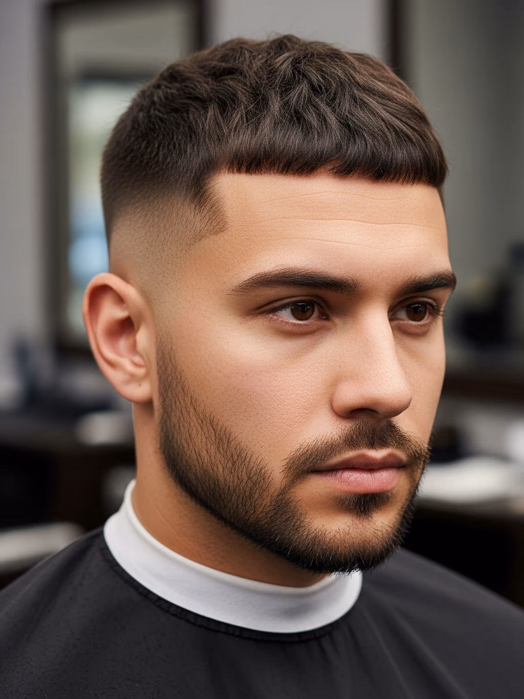 Classic Buzz Cut hairstyle for men 2026 — buzz cut variation, best for oval and oblong faces, modern barbering by Master Stylist Jessica Hamilton