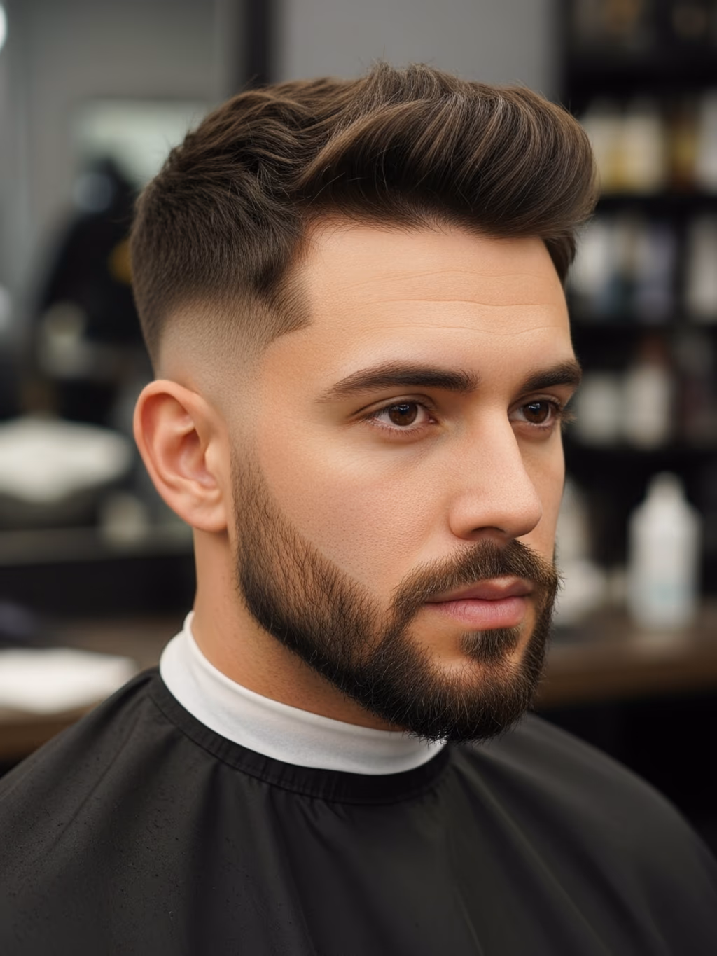 Textured Buzz Cut hairstyle for men 2026 — buzz cut variation, best for round faces seeking elongation, modern barbering by Master Stylist Jessica Hamilton