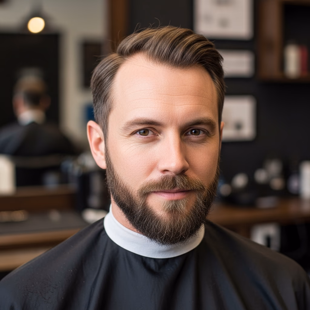Balding Haircuts for Men 2026 - Root Lift Side Part to Hide Thinning