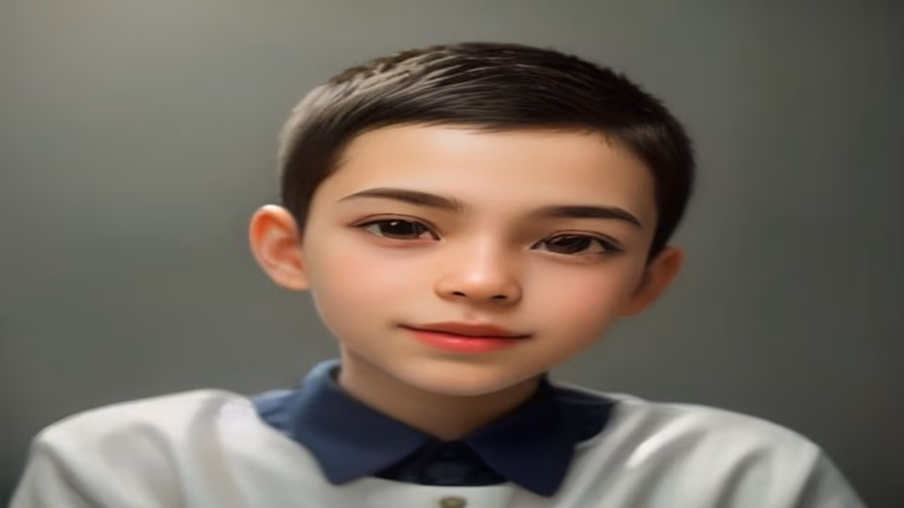 Young boy with a neat short haircut in a barbershop chair — best haircuts for boys ages 5 to 10
