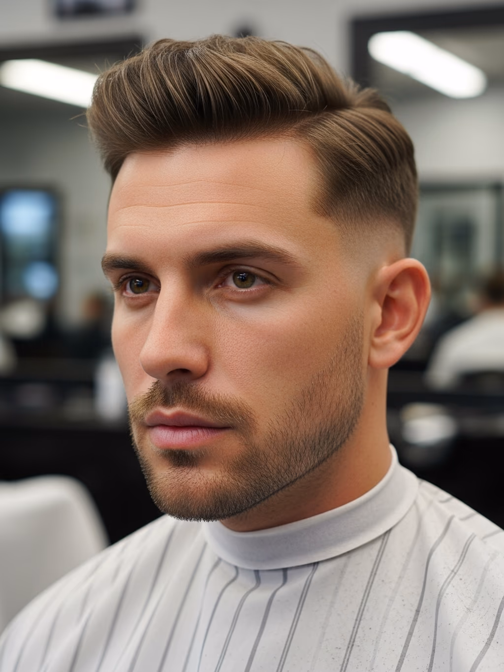 Classic Quiff hairstyle for men 2026 — quiff variation, best for oval and oblong faces, modern barbering by Master Stylist Jessica Hamilton