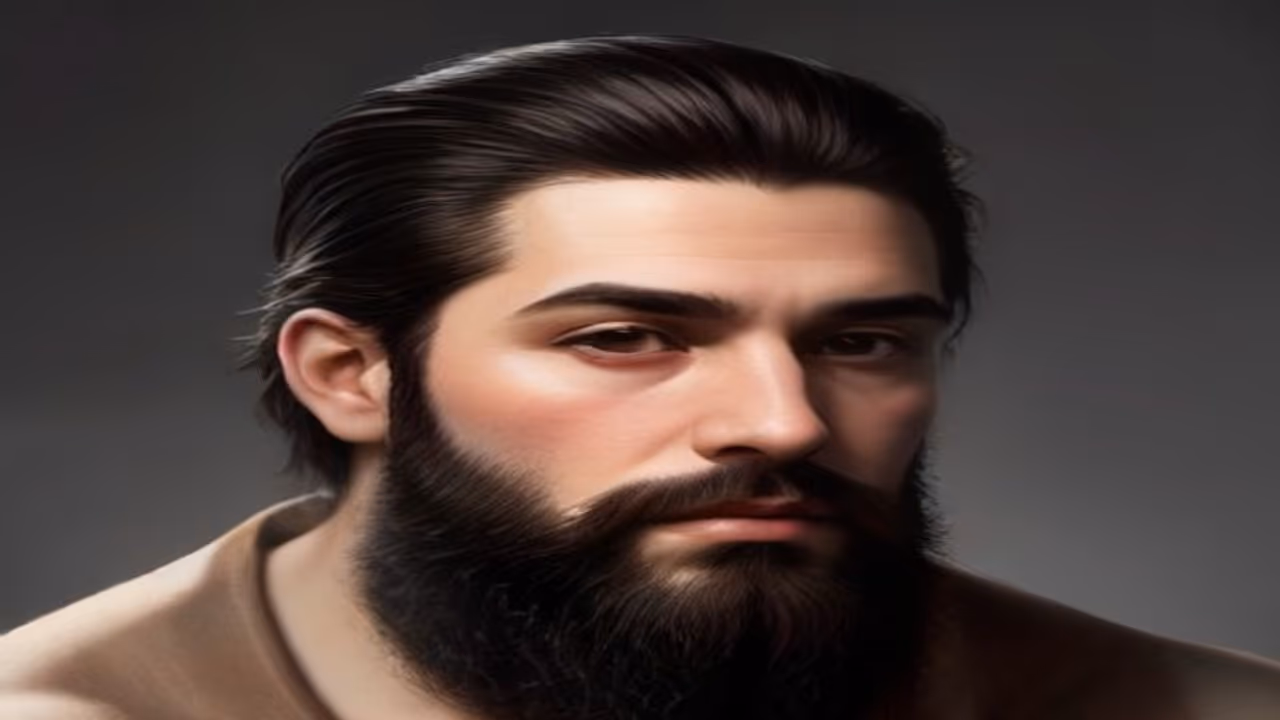 Man with a neatly shaped boxed beard with sharp defined edges — boxed beard styling and shaping guide