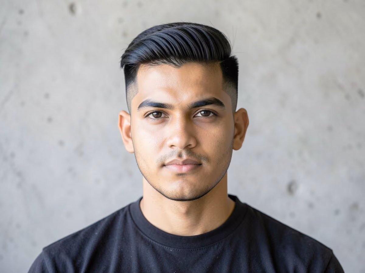 Man with a brad pitt inglourious basterds haircut