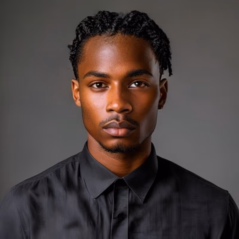 Professional Braids hairstyle for men 2026 — Braids for Men variation, best for Office and formal settings, modern barbering by Master Stylist Jessica Hamilton