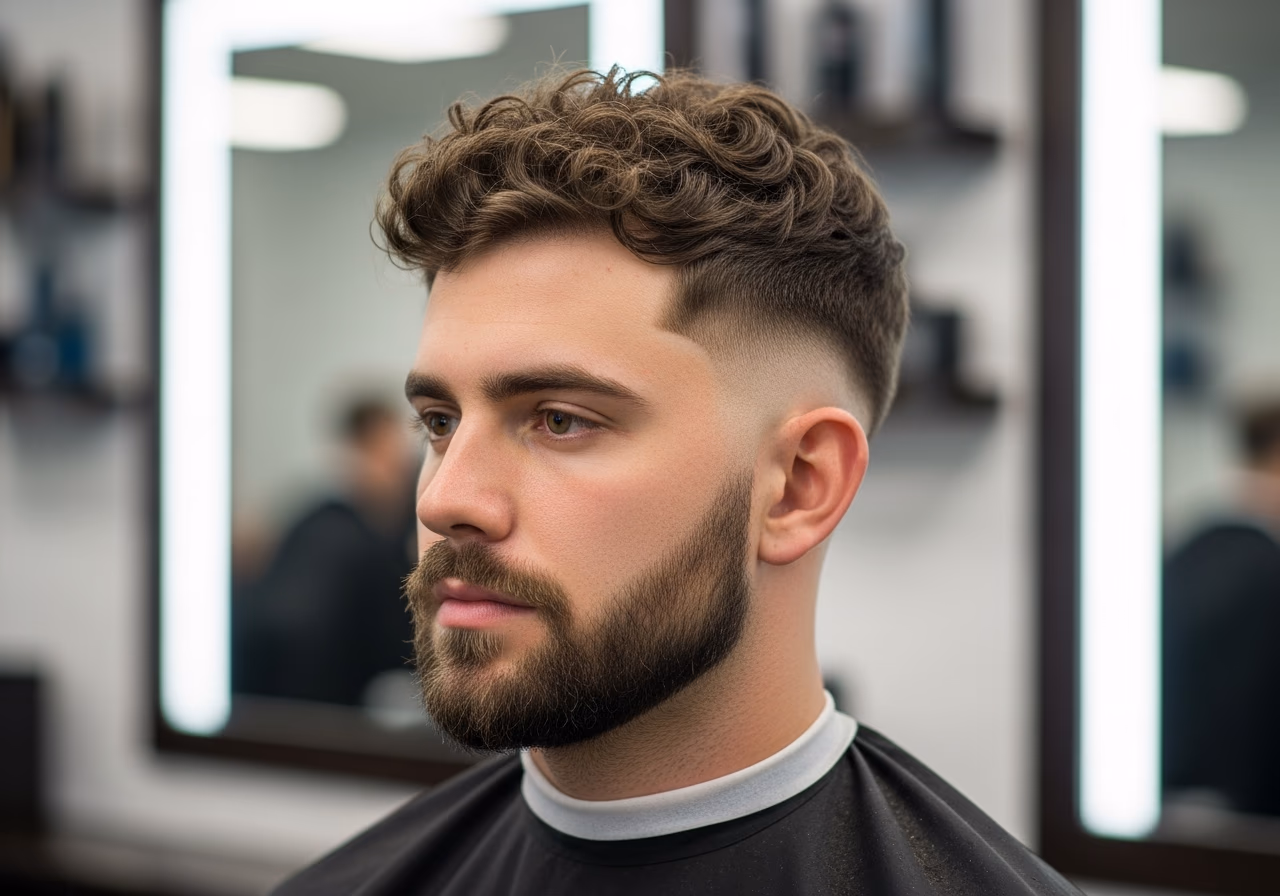 Broccoli Cut Styling Guide 2026 - Broccoli Cut with Beard