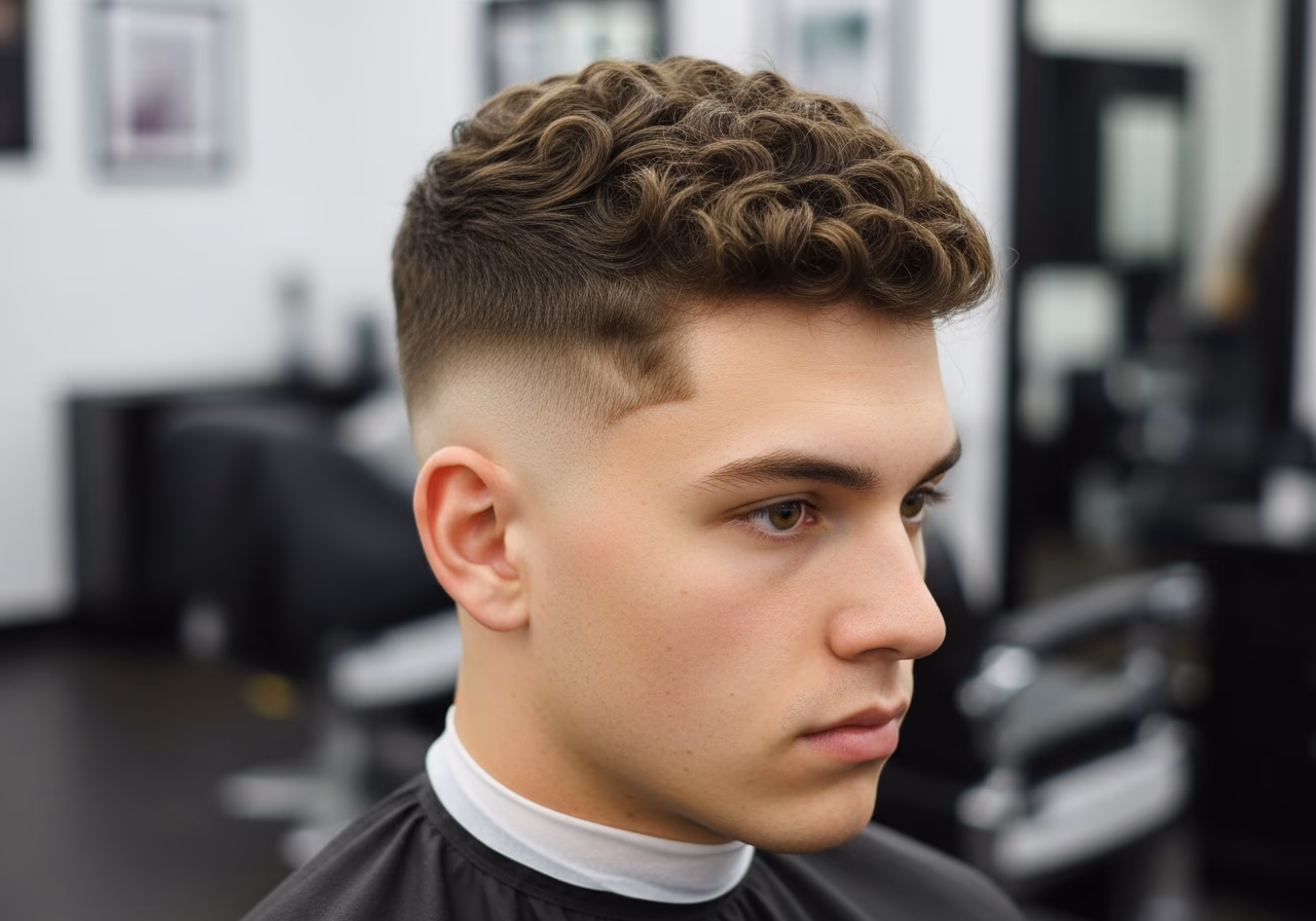 Broccoli Cut Styling Guide 2026 - Mid Fade Broccoli with Defined Curls
