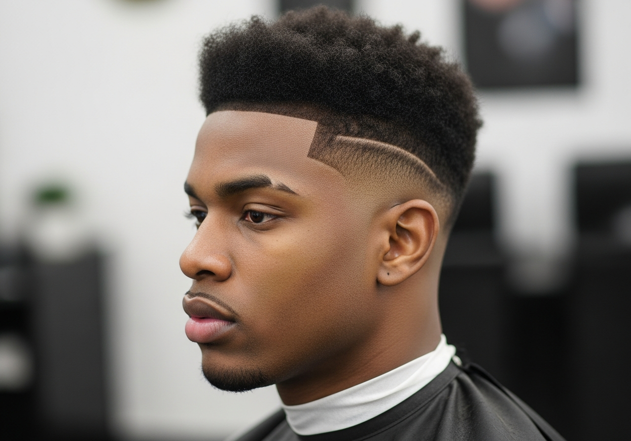 Burst Fade Blowout 2026 - Airy Voluminous Round Burst Fade Style