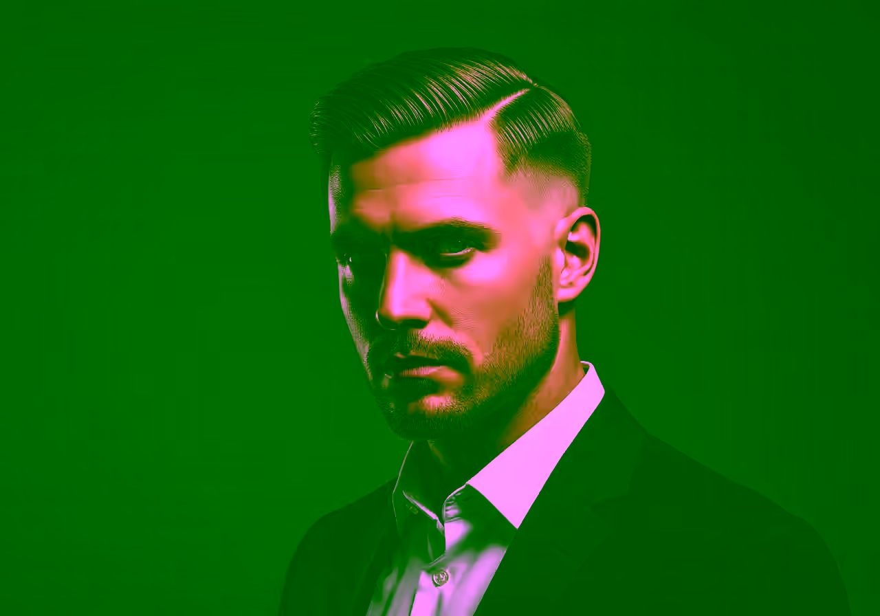 Burst Fade Comb Over hairstyle for men 2026 — burst fade variation, best for oval, square faces + straight hair, modern barbering by Master Stylist Jessica Hamilton