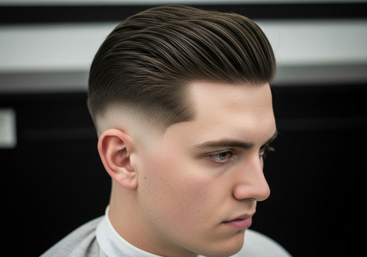 Burst Fade Executive 2026 - Professional Clean Round Burst Fade