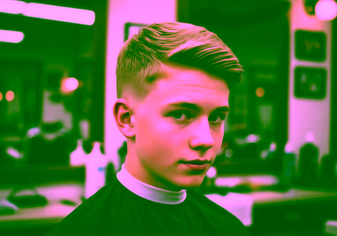 Burst Fade for Boys hairstyle for men 2026 — burst fade variation, best for boys/teens + all faces + fine/straight hair, modern barbering by Master Stylist Jessica Hamilton