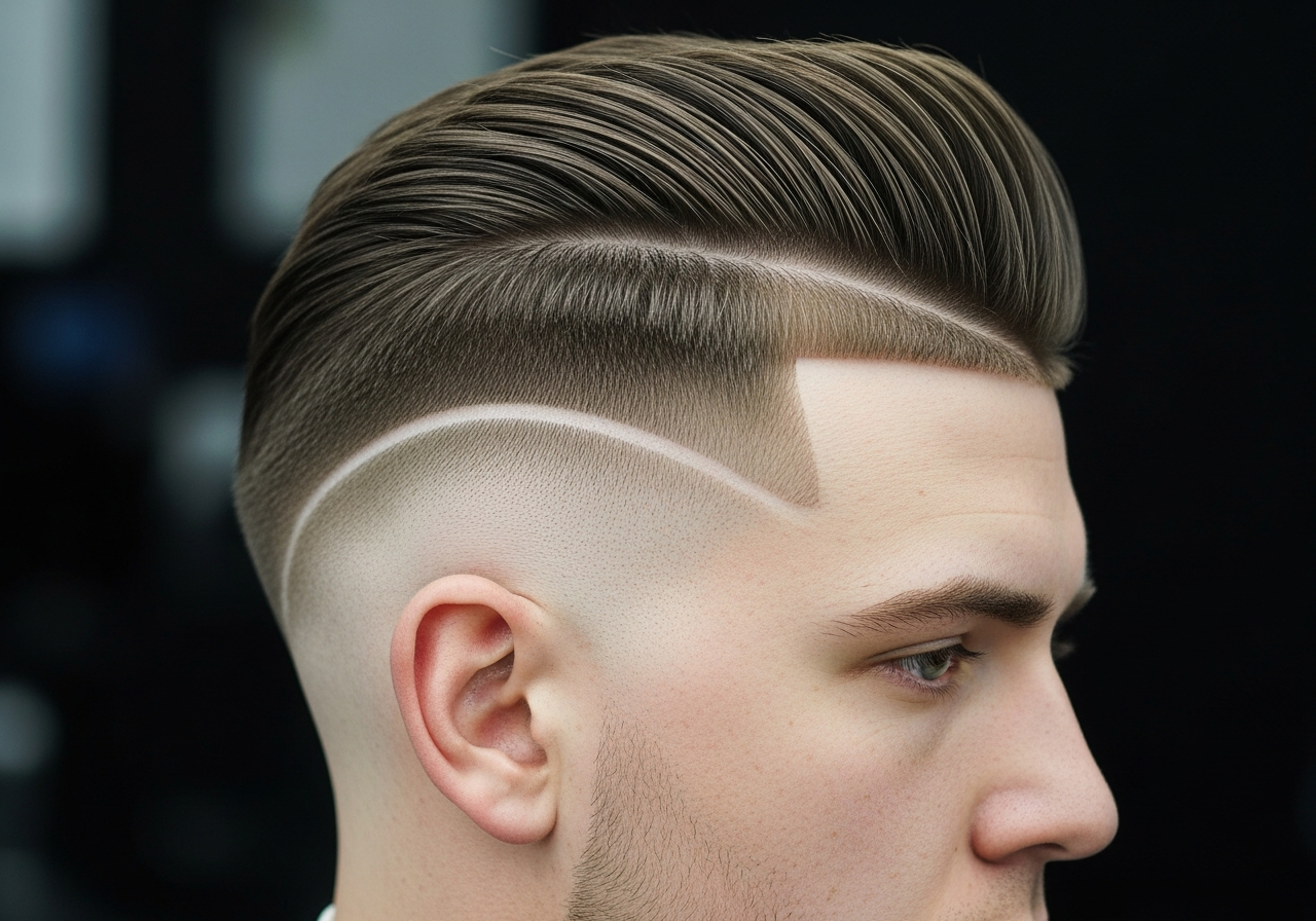 Burst Fade Hard Part 2026 - Sharp Defined Part with Round Burst Fade