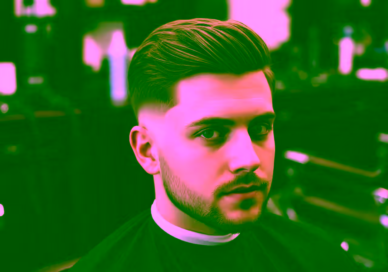 Burst Fade Natural hairstyle for men 2026 — burst fade variation, best for low-maintenance lovers + all hair types, modern barbering by Master Stylist Jessica Hamilton