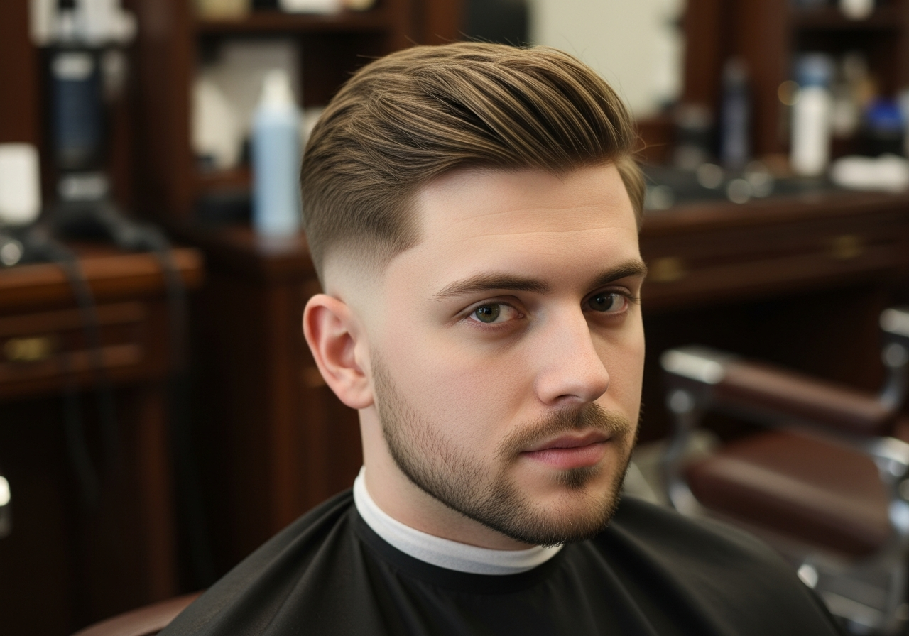 Natural Burst Fade 2026 - Softest Round Burst Fade Hairstyle