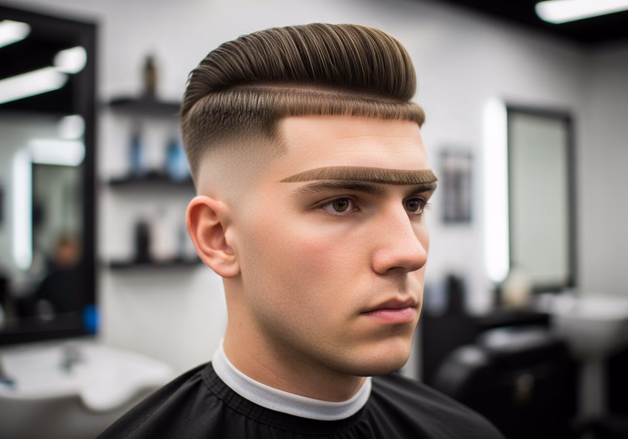 Caesar Cut 2026 - Caesar Pompadour Hybrid