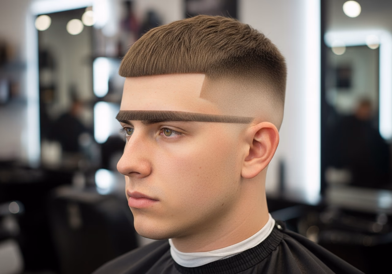 Caesar Cut 2026 - Caesar Cut with High Fade