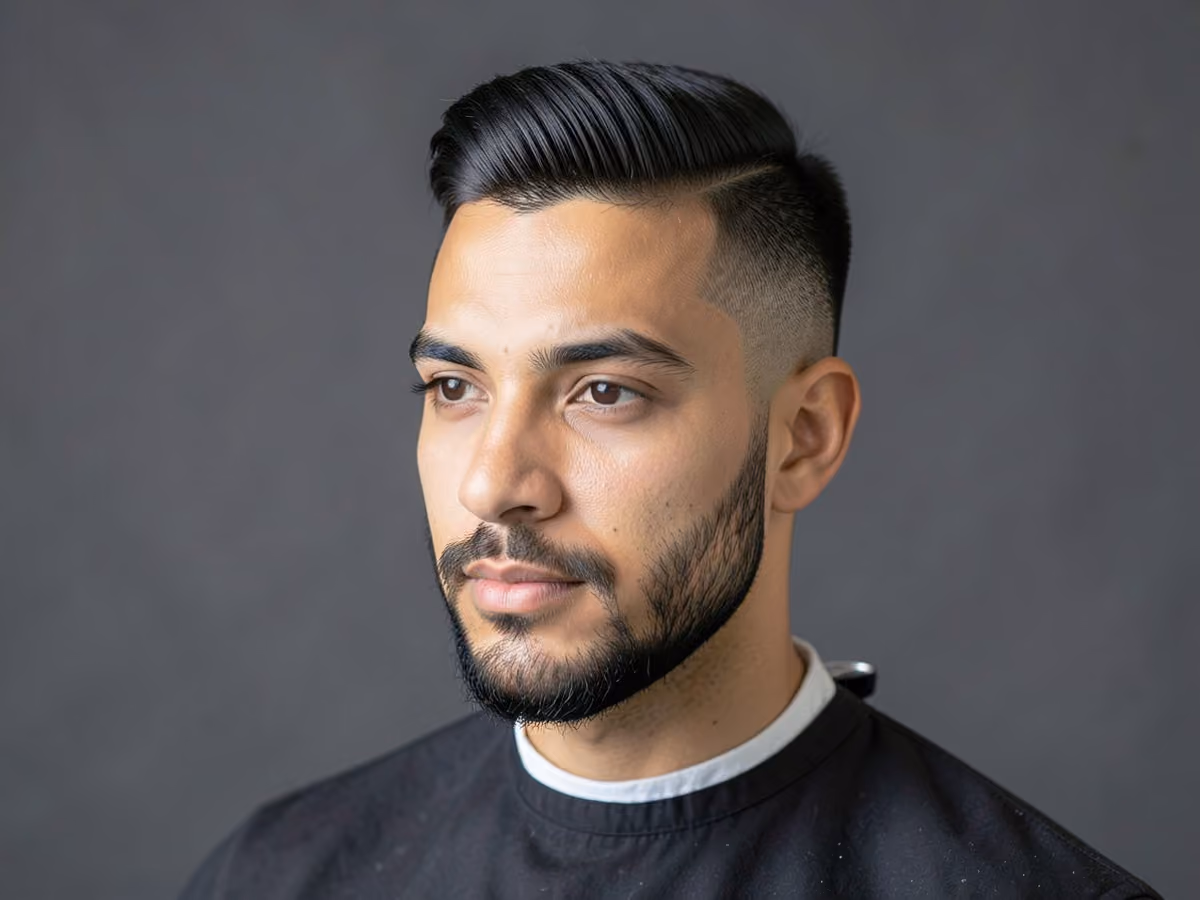 Man with a zayn malik quiff
