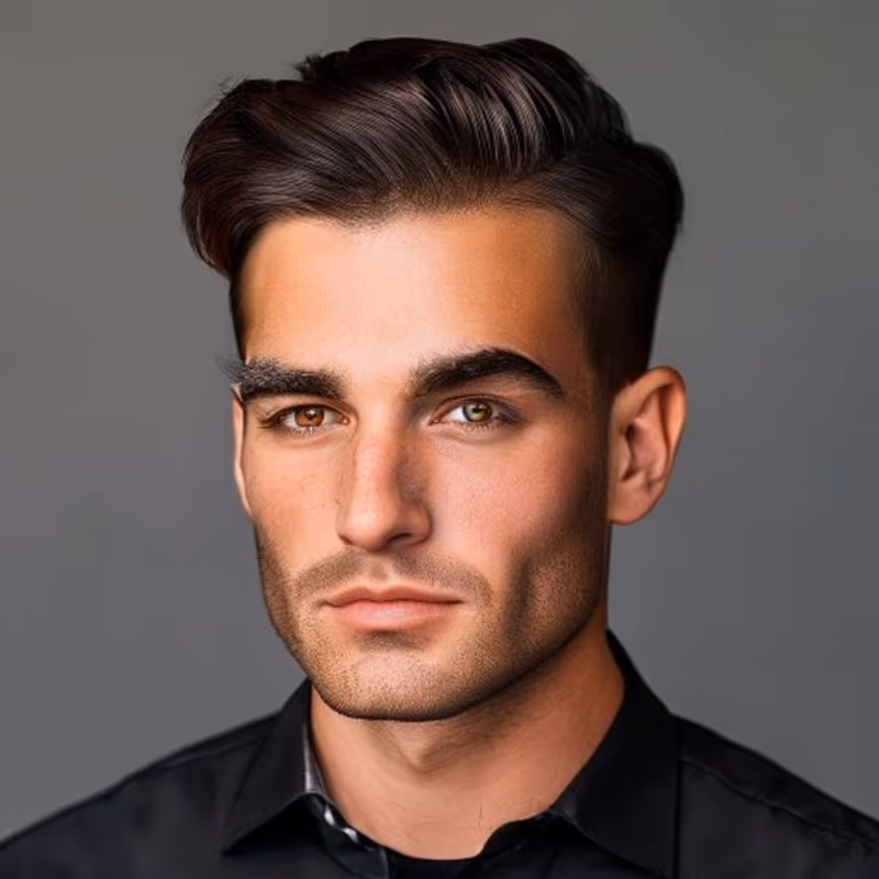 Classic Comb Over hairstyle for men 2026 — Comb Over variation, best for Most face shapes; professional settings, modern barbering by Master Stylist Jessica Hamilton