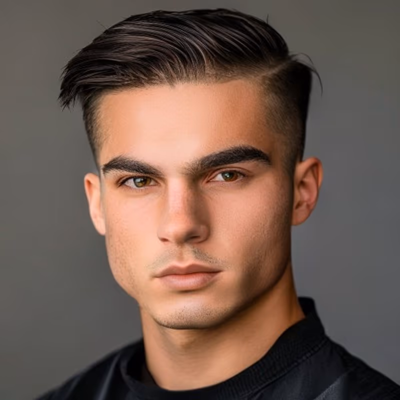 Comb Over High Fade hairstyle for men 2026 — Comb Over variation, best for Bold, sharp, high-contrast looks, modern barbering by Master Stylist Jessica Hamilton