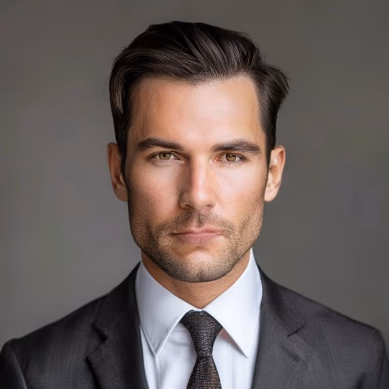 Comb Over for Receding Hairline hairstyle for men 2026 — Comb Over variation, best for Thinning or receding hairlines, modern barbering by Master Stylist Jessica Hamilton