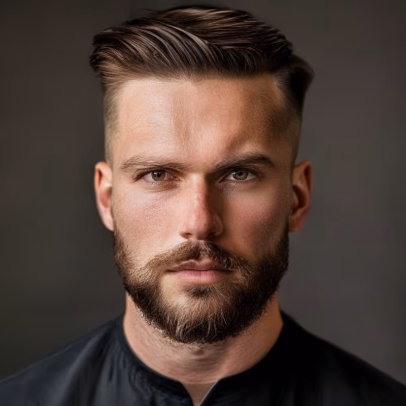 Comb Over for Thick Hair hairstyle for men 2026 — Comb Over variation, best for Thick, dense hair, modern barbering by Master Stylist Jessica Hamilton