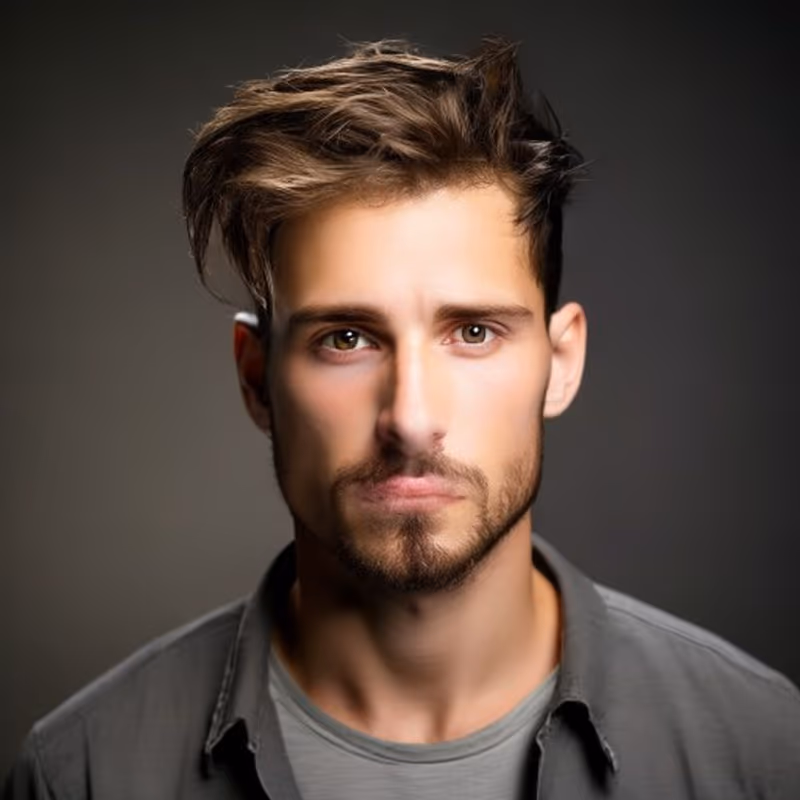 Messy Comb Over hairstyle for men 2026 — Comb Over variation, best for Casual, undone everyday style, modern barbering by Master Stylist Jessica Hamilton