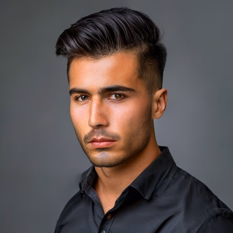 Modern Comb Over hairstyle for men 2026 — Comb Over variation, best for A current, sharp everyday look, modern barbering by Master Stylist Jessica Hamilton