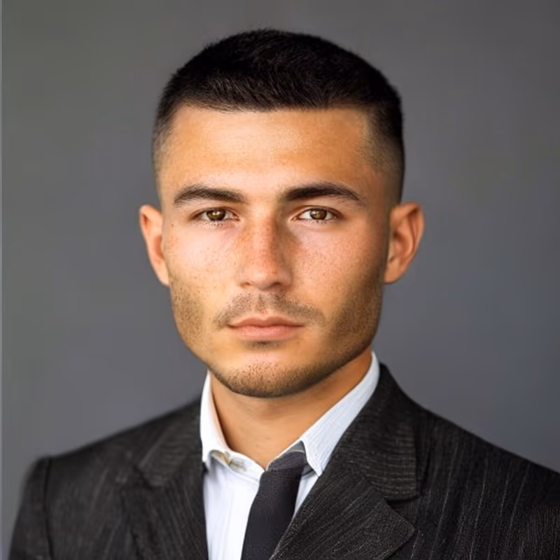Crew Cut for Receding Hairline hairstyle for men 2026 — Crew Cut variation, best for Thinning or receding hairlines, modern barbering by Master Stylist Jessica Hamilton