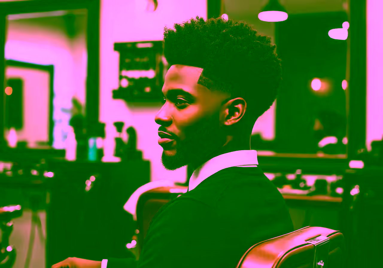 Curly Afro hairstyle for men 2026 — curly hairstyles variation, best for round, oval faces + 4a–4c coils, modern barbering by Master Stylist Jessica Hamilton