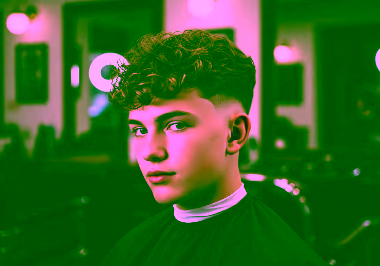 Curly for Boys hairstyle for men 2026 — curly hairstyles variation, best for boys/teens + all faces + 3a–3c curls, modern barbering by Master Stylist Jessica Hamilton