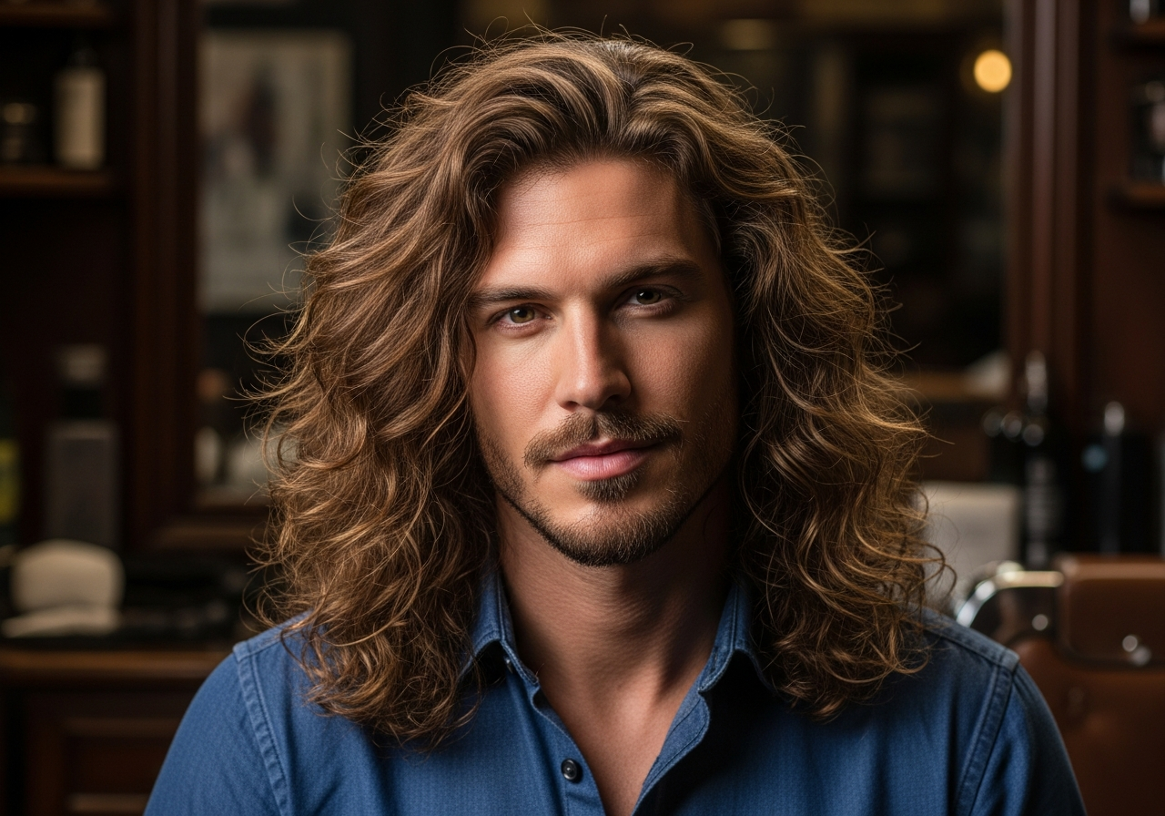 Curly Long Flowing Curls 2026 - Shoulder-Length Natural Curls