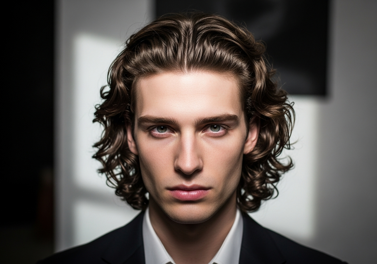 Curly Middle Part 2026 - Balanced Volume Curly Haircut