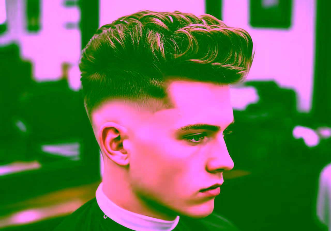 Curly Quiff hairstyle for men 2026 — curly hairstyles variation, best for oval, round faces + 3b–3c curls, modern barbering by Master Stylist Jessica Hamilton