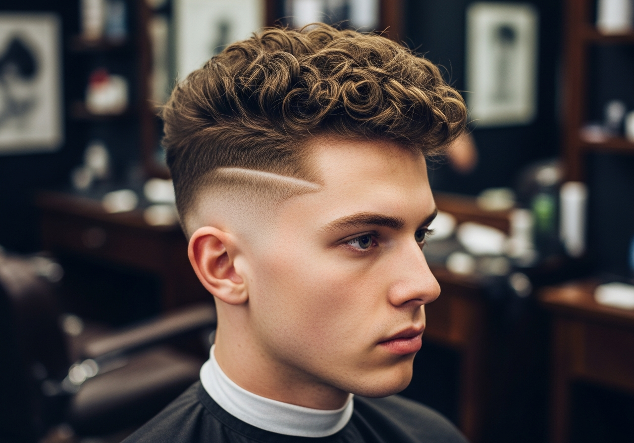 Curly Spiky Hair 2026 - Textured Curly Spikes for Young Men