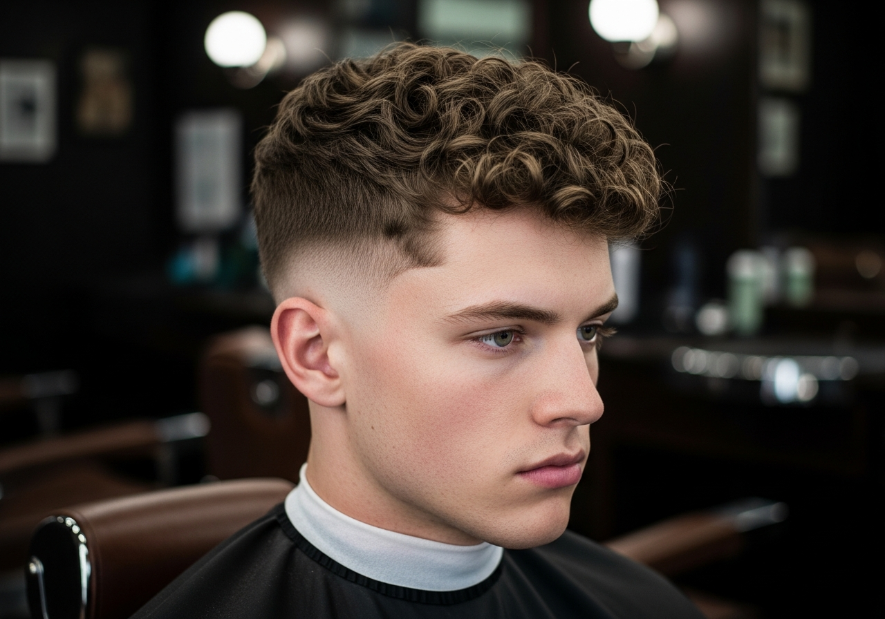 Curly Textured Crop 2026 - Short Choppy Curly Haircut for Square Faces