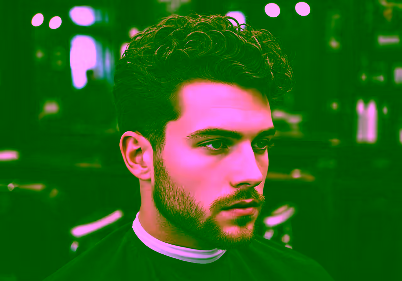 Curly Wash & Go hairstyle for men 2026 — curly hairstyles variation, best for low-maintenance lovers + all faces + 3a–4c curls, modern barbering by Master Stylist Jessica Hamilton