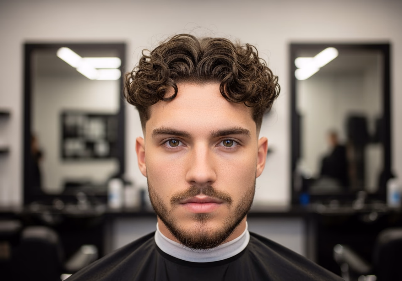Curtains Haircut Middle Part 2026 - Curly Curtains