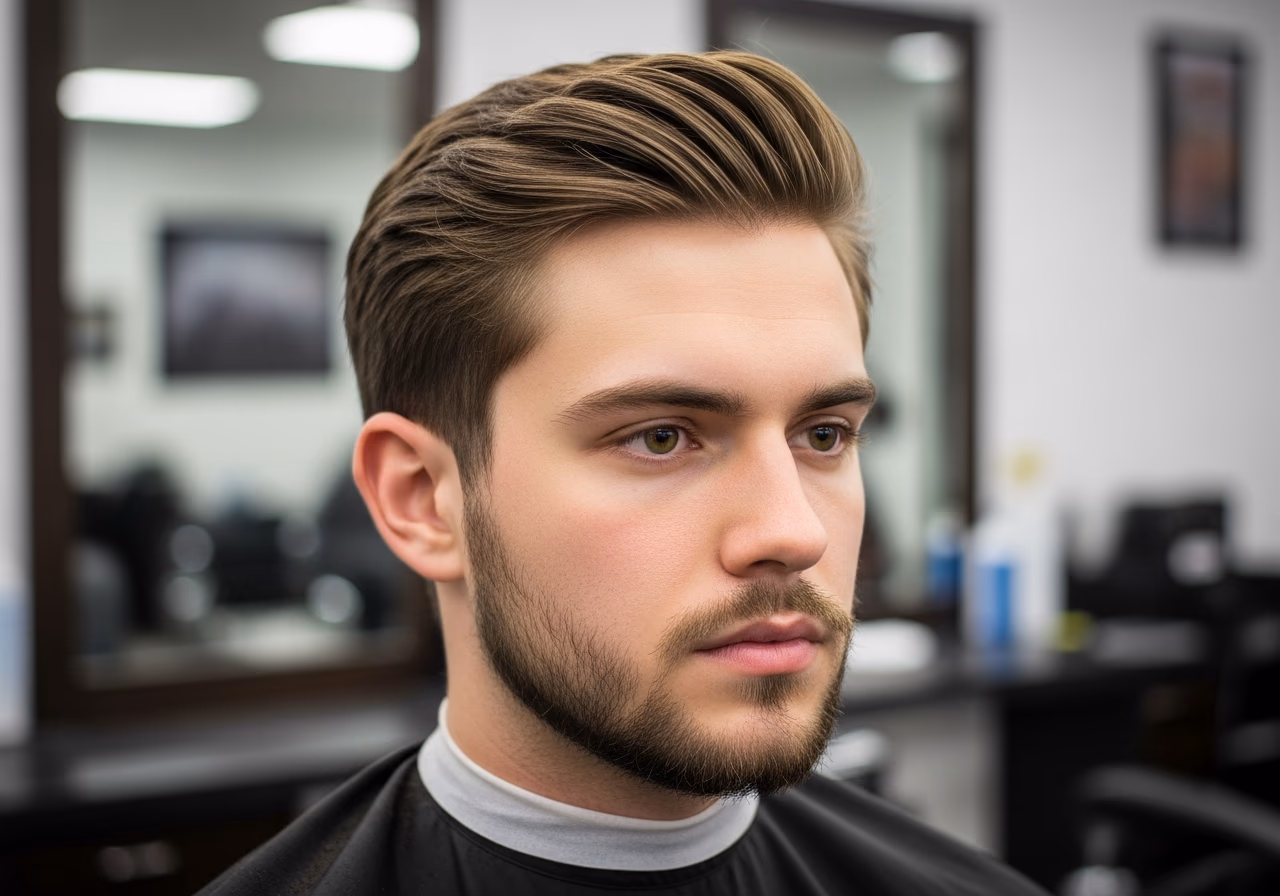 Curtains Haircut Middle Part 2026 - Curtains Tucked Behind Ears
