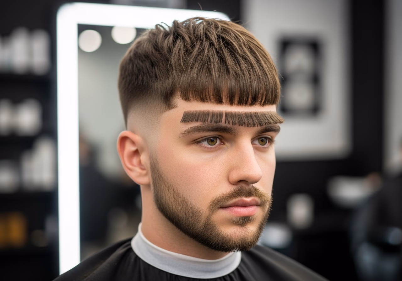 Curtains Haircut Middle Part 2026 - Curtains with Fringe