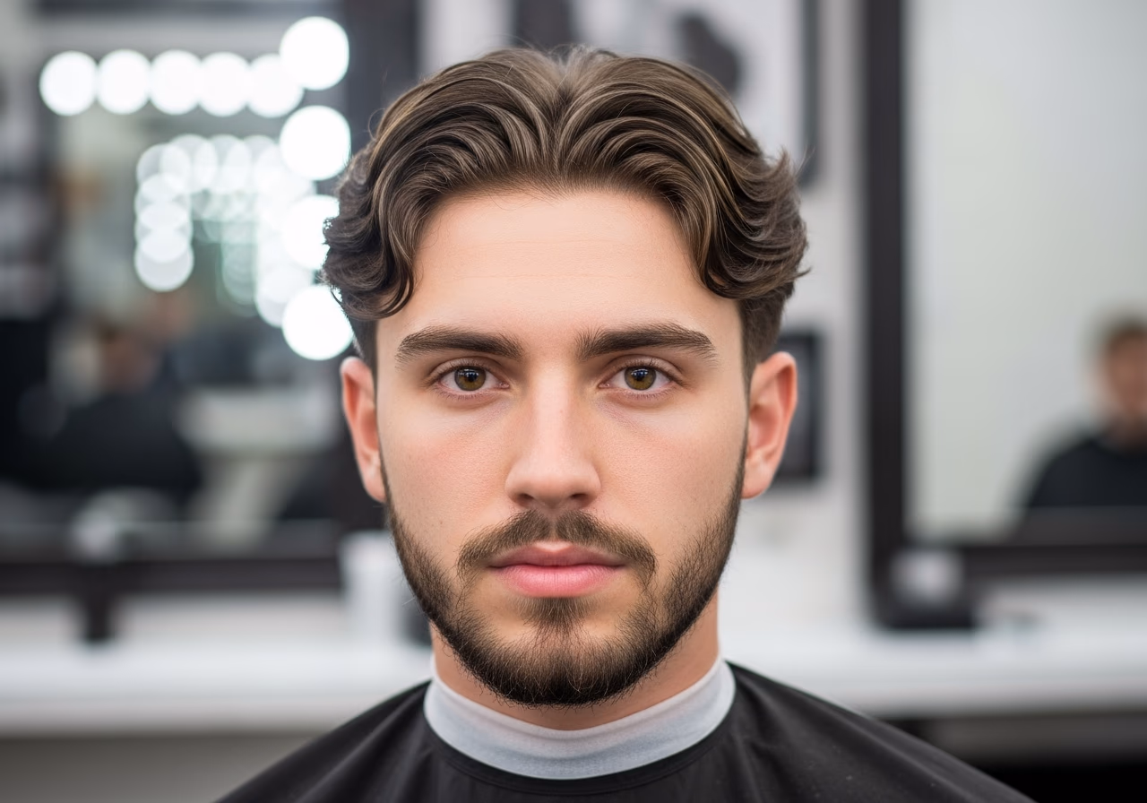Curtains Haircut Middle Part 2026 - Wavy Curtains