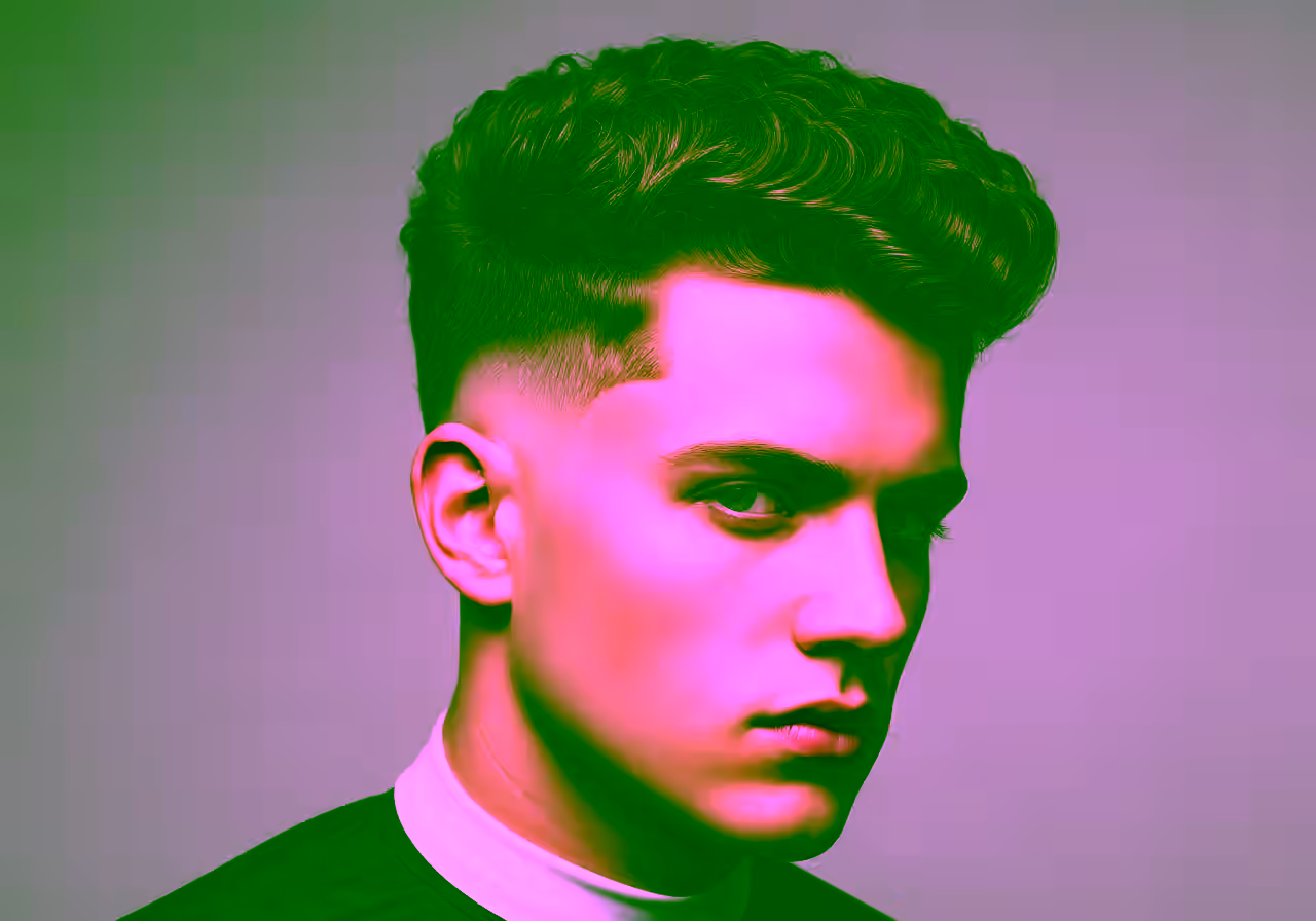 Drop Fade Curly Hair hairstyle for men 2026 — drop fade variation, best for oval, diamond faces + curly/coily hair, modern barbering by Master Stylist Jessica Hamilton
