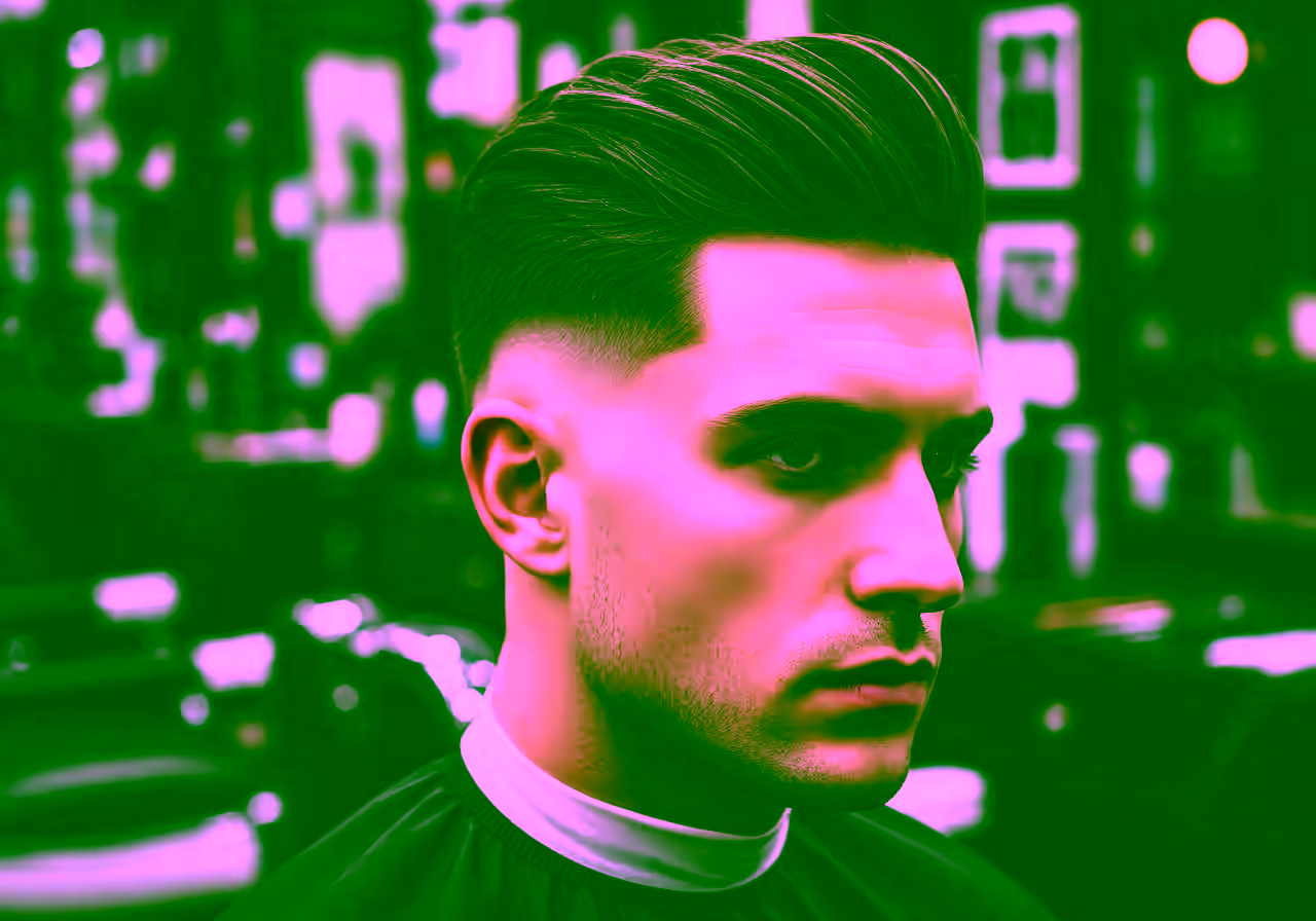 Drop Fade Disconnected hairstyle for men 2026 — drop fade variation, best for creative/edgy styles + thick hair, modern barbering by Master Stylist Jessica Hamilton