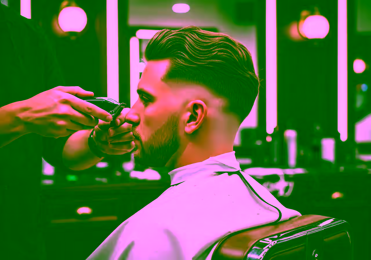 Mid Drop Fade hairstyle for men 2026 — drop fade variation, best for square, diamond faces + wavy hair, modern barbering by Master Stylist Jessica Hamilton