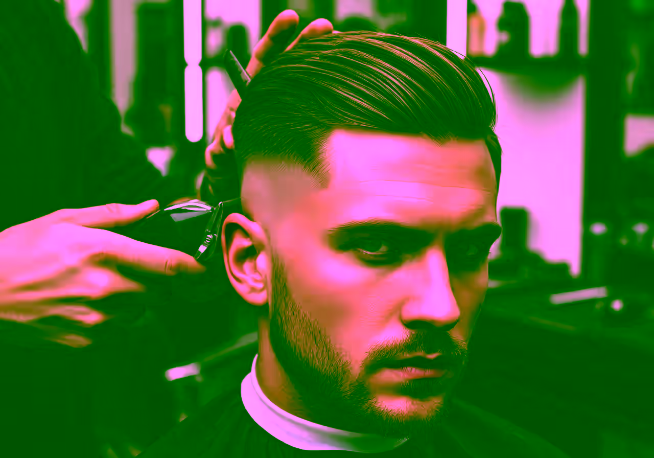 Skin Drop Fade hairstyle for men 2026 — drop fade variation, best for bold personalities + all hair types, modern barbering by Master Stylist Jessica Hamilton
