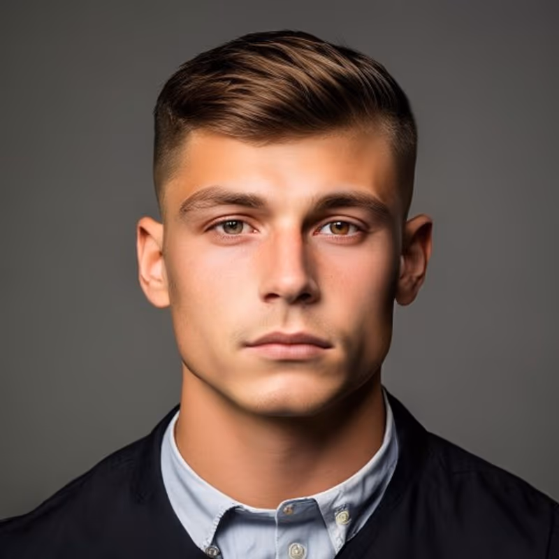 High Taper Edgar hairstyle for men 2026 — Edgar cut variation, best for Bold, sharp, high-contrast looks, modern barbering by Master Stylist Jessica Hamilton