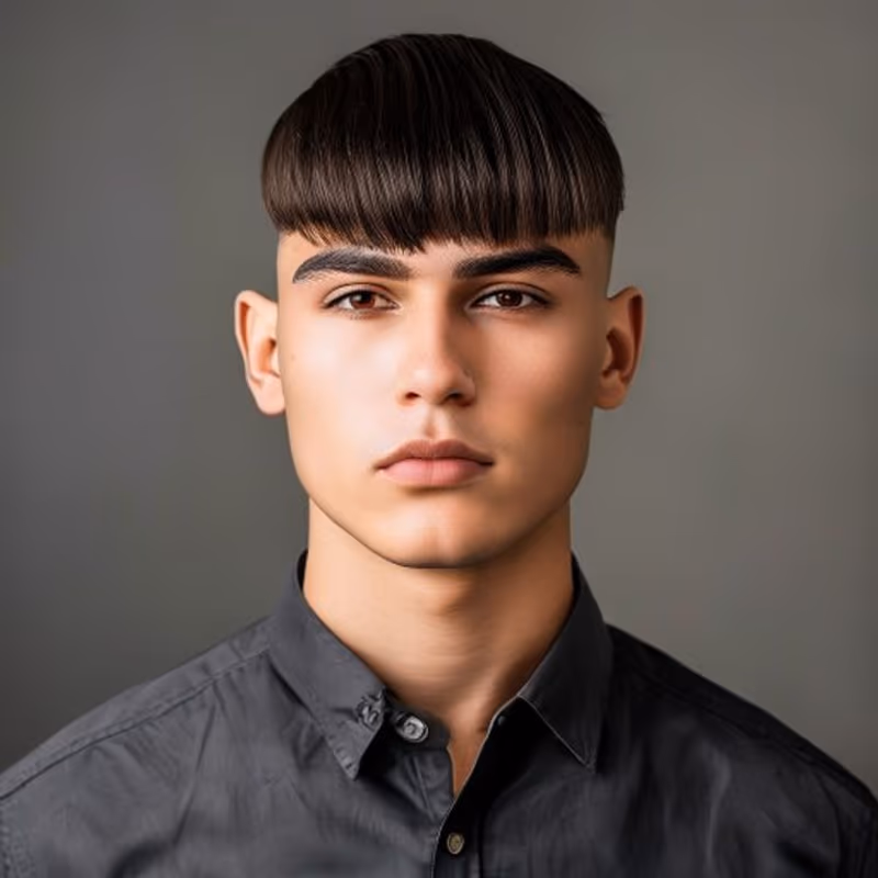 Professional Edgar hairstyle for men 2026 — Edgar cut variation, best for Office and formal settings, modern barbering by Master Stylist Jessica Hamilton