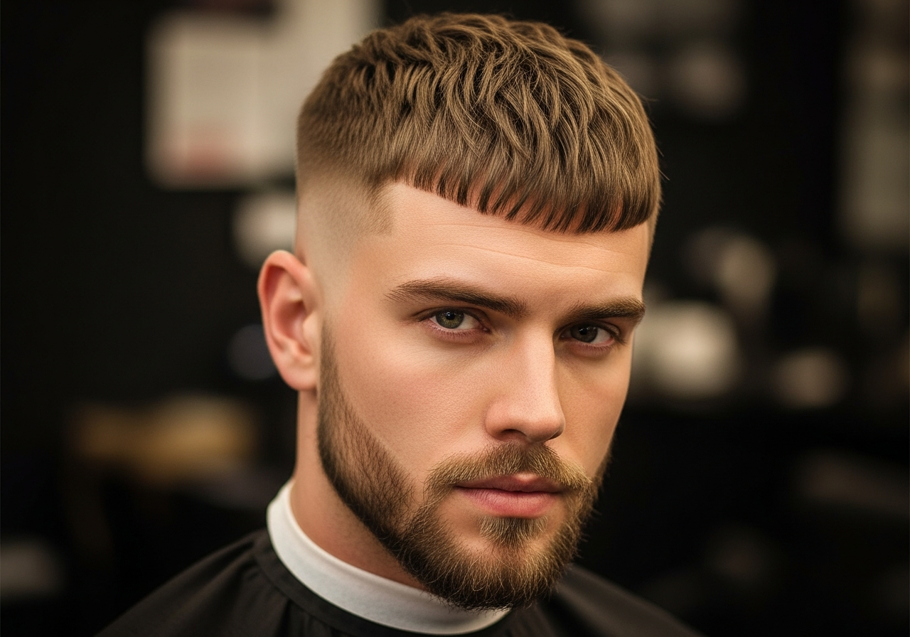 French Crop Crew Cut 2026 - Short Crew with Choppy Fringe