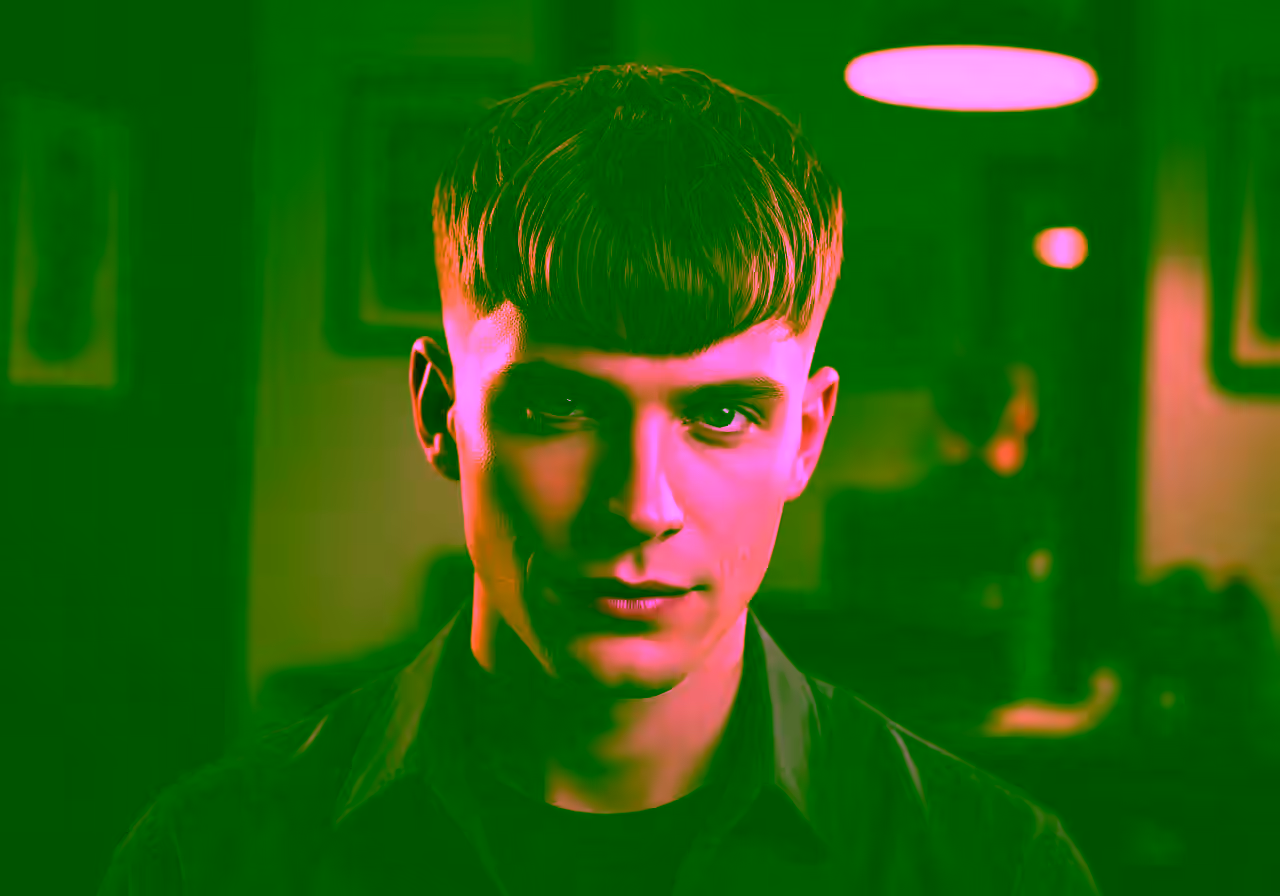 French Crop Curtains hairstyle for men 2026 — french crop variation, best for all faces + straight/wavy hair, modern barbering by Master Stylist Jessica Hamilton