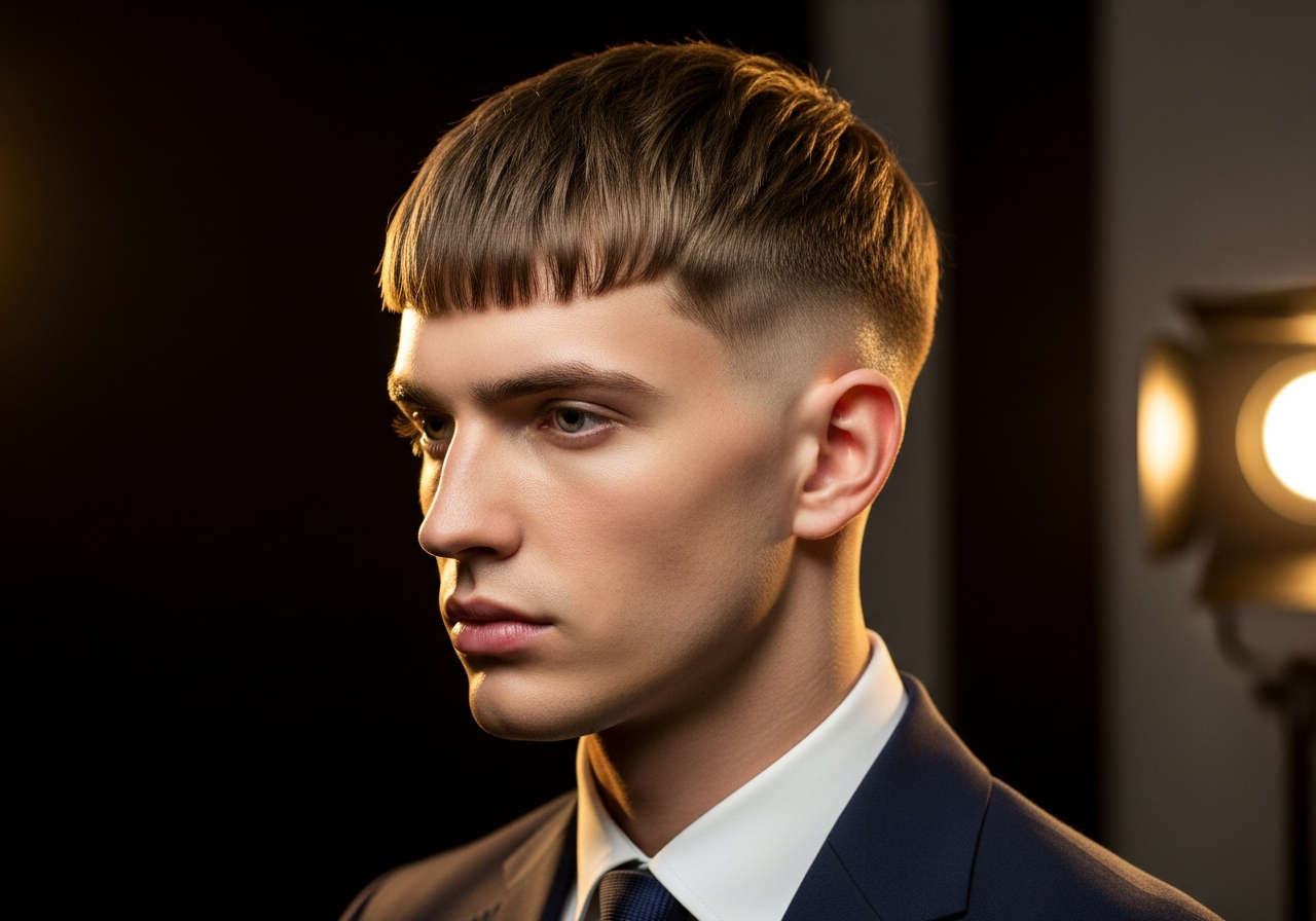 French Crop Executive 2026 - Professional Clean Choppy Fringe